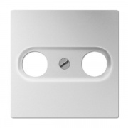 Накладка телевизионной розетки TV-SAT(FM) Jung A Алюминий
