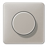 Накладка для поворотного диммера Jung CD Платина