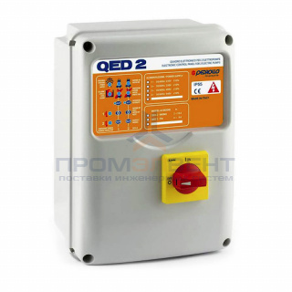 Пульт управления Pedrollo QED 2-MONO - 0,37-2,2 кВт (однофазный, 2-16 А)