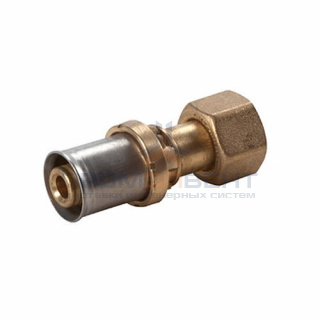 Переход на накидную гайку Giacomini RM179SP- 20x2.0 x 3/4" (с плоским уплотнением, прессовой)