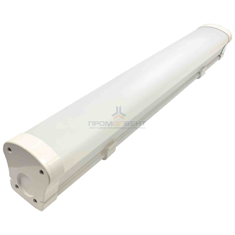 14-26 Светильник линейный, светодиодный, белый, поликарбонат, 16Вт, IP65, 1760Лм, 6000К, 170-260В/50Гц, УХЛ1, 575х76х76мм.
