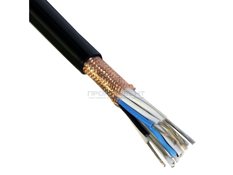 Кабель монтажный МКЭШвнг(А)-LS 10х2х1 экранированный с скрученными попарно жилами