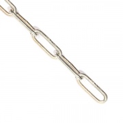 Цепь DIN763 5мм длиннозвенная оцинкованная (30м)