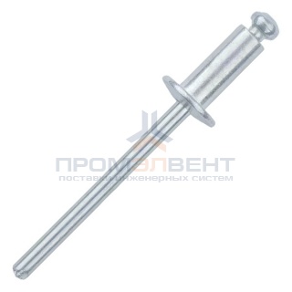 Заклепка вытяжная 4,8х8 (коробка 100шт)