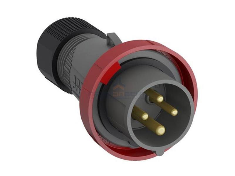 Вилка кабельная Easy&Safe ABB 316EP6W 16А 3P+E IP67 6ч