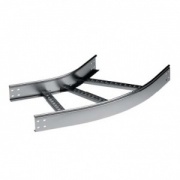 Угол горизонтальный 45? 80x600 R300, нержавеющий