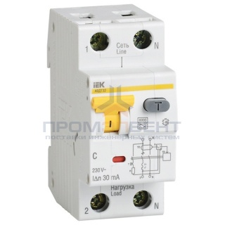 Дифференциальный автомат АВДТ 32 C25 30мА ИЭК