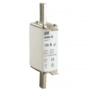 Плавкая вставка предохранителя ППНИ-33, габарит 0, 100А   ИЭК