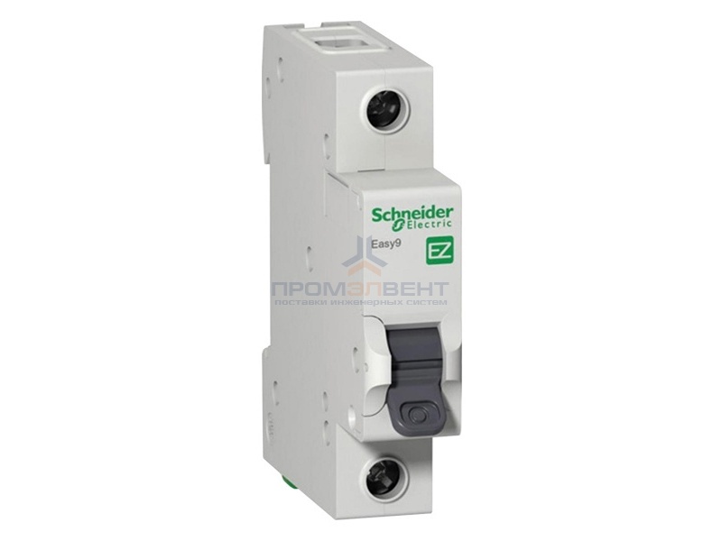 Автоматический выключатель Schneider Electric EASY 9 1П 16А B 4,5кА 230В (автомат)