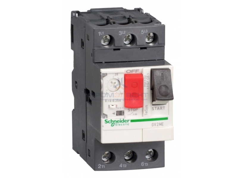 Автомат Schneider Electric TeSys GV2ME с комбинированным расцепителем 20-25А
