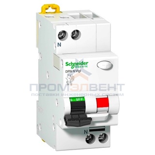 Дифференциальный атомат Schneider Electric DPN N VIGI 6кА 25A C 30мA