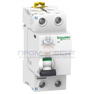 УЗО Acti 9 iID 2П 63A 100mA AC Schneider Electric