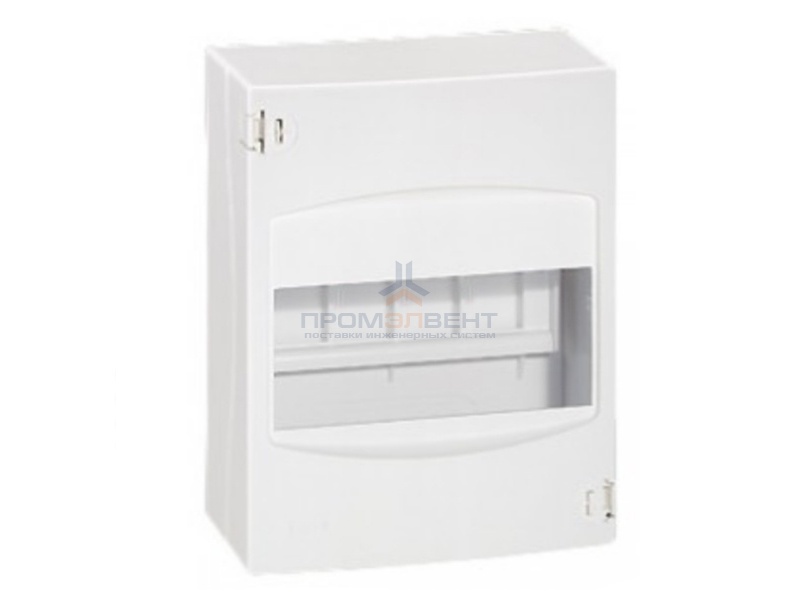 Бокс Legrand Mini S накладной на 6 модулей без дверки с шиной